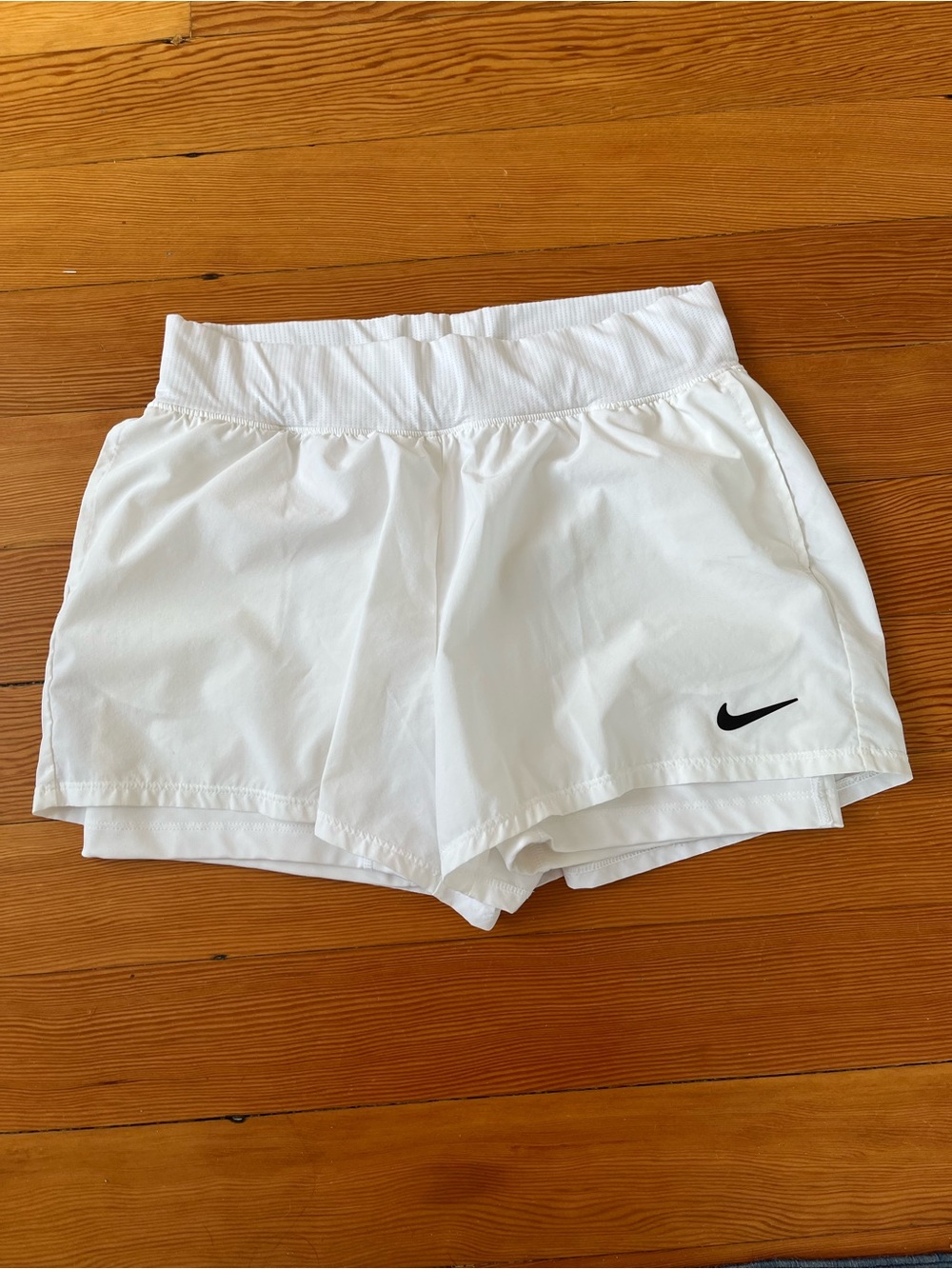 Nike Women's White Tennis Shorts